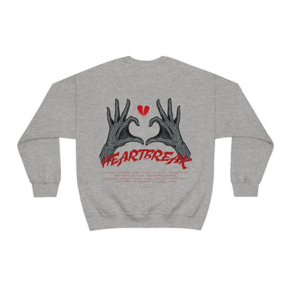 Heartbreak - Grey - Crewneck