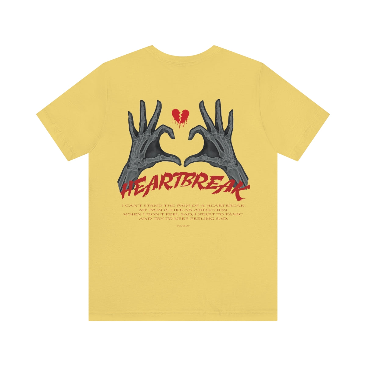 Heartbreak - Yellow - T-Shirt